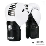 High Quality Adults Women/Men Boxing Gloves Leather MMA Muay Thai Boxe De Luva Mitts Sanda GYM Equipments 8 10 12 6 OZ boks