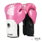 High Quality Adults Women/Men Boxing Gloves Leather MMA Muay Thai Boxe De Luva Mitts Sanda GYM Equipments 8 10 12 6 OZ boks