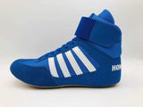 35~46 Professional Boxing Wrestling Shoes for women Lace-up training fighting boots Men Rubber outsole breathable shoes HW062