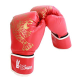 Kick Boxing Gloves For Men Women PU Karate Muay Thai Guantes De Boxeo Free Fight MMA Sanda Training Adults Kids Equipment