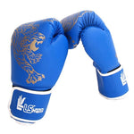 Kick Boxing Gloves For Men Women PU Karate Muay Thai Guantes De Boxeo Free Fight MMA Sanda Training Adults Kids Equipment