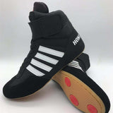 Authentic VeriSign wrestling shoes for men training shoes tendon at the end leather sneakers professional boxing shoes
