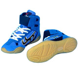 Authentic Wrestling Shoes For Men Training Shoes Cow Muscle Outsole Lace Up Boots Sneakers Professional Boxing Shoes