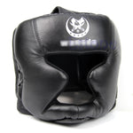 Black New Boxing Protective Gear Good Headgear Head Guard Training Helmet Kick