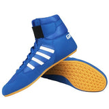 Boxing Wrestling Shoes Rubber Outsole Breathable Combat Sneakers Plus Size 46 Professional training fighting professional boots