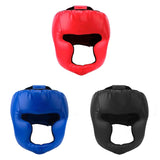 Black Sanda Training Helmet Boxing Protective Gear Mask Guard Protector Headgear For Adult Martial Arts Training Head