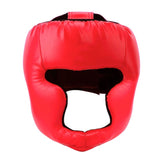 Black Sanda Training Helmet Boxing Protective Gear Mask Guard Protector Headgear For Adult Martial Arts Training Head