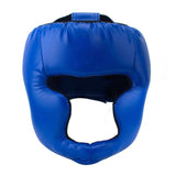 Black Sanda Training Helmet Boxing Protective Gear Mask Guard Protector Headgear For Adult Martial Arts Training Head
