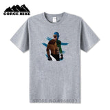 Boutique Adult apparel T-shirt Men Boxing Khabib The Eagle Nurmagomedov - UFC MMA Beast Wrestle Bear Male Short Sleeve TEE shirt