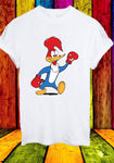 Woody Woodpecker Boxing Funny Cartoon Animation Men Women Unisex T-Shirt 708 Printing Apparel  Tee Shirt