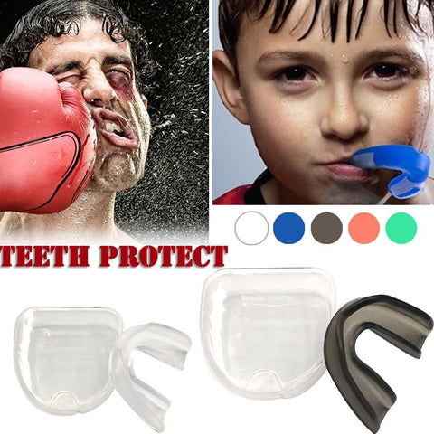 1Pc Teeth Protector Kids Youth Mouthguard Sports Boxing Mouth Guard Tooth Brace Protection For Basketball Rugby Boxing