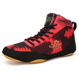 2019 Hot Sale Man Women Wrestling Shoe Boxing Sneakers for Wrestling Non-Slip Blue Boots Wearable Wrestling Sneakers Teenagers