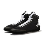 Professional Men Wrestling Shoes High Top Boxing Shoes Breathable Fighting Training Sneakers Size 39-44 D0877