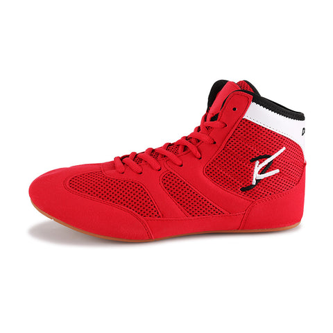 Plus Size 36-45 Men Wrestling Shoes Martial Art Boxing Shoes Rubber Outsole Breathable Pro Wrestling Gear for Women D0881