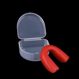 1 Set New Shock Sports Mouthguard Mouth Guard Teeth Protect for Boxing Basketball Top Grade Gum Shield