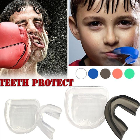 1 Set Mouthguard Mouth Guard Teeth Protect For Boxing Football Basketball Karate Muay Thai Safety Protection