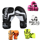 Professional Children Boxing Gloves 6-8oz Kids Free Combat Muay Thai Glove Kids Boxing Gloves for 5-14 Years Boys Girls Red Blue