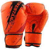 Professional Children Boxing Gloves 6-8oz Kids Free Combat Muay Thai Glove Kids Boxing Gloves for 5-14 Years Boys Girls Red Blue