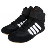 Boxing Wrestling Shoes Rubber Outsole Breathable Combat Sneakers Plus Size 46 Professional training fighting professional boots