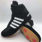Authentic VeriSign wrestling shoes for men training shoes tendon at the end leather sneakers professional boxing shoes