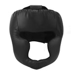 2019 Hot black boxing training Sanda protective gear helmet enclosed helmet Muay Thai fighting protective gear guard head