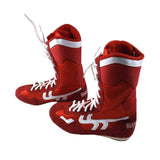 Boxing martial arts Taekwondo Sanda training special high-cut boxing training fighting wrestling shoes JINBEILE